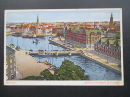Dänemark 1934 AK Kobenhavn. Borbroen Med Borsen Og Privatbanken. Alex Vincents Kunstforlag, Eneret Nr. 134 - Dänemark
