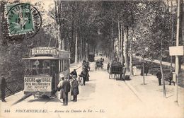 77-FONTAINEBLEAU- AVENUE DU CHEMIN DE FER - Fontainebleau