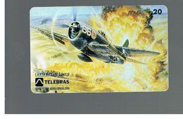 BRASILE ( BRAZIL) - TELEBRAS   -   1995  REPUBLIC P 47 THUNDERBOLT  - USED - RIF.10493 - Avions