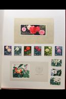 FLOWERS AND PLANTS ON STAMPS - OVER 6,000 STAMPS! An Impressive All Different Fine Mint 1950's To 1980's Foreign Countri - Unclassified