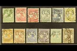 OFFICIALS 1914 USED KANGAROO Set To 2s, SG O16/O26, Good To Fine Used (12 Stamps) For More Images, Please Visit Http://w - Andere & Zonder Classificatie