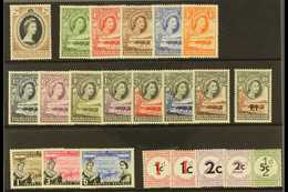 1953-61 NEVER HINGED MINT SELECTION Presented On A Stock Card. ALL DIFFERENT & Includes 1955-58 Complete Pictorial Set & - Andere & Zonder Classificatie