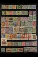 1865-1995 FINE/VERY FINE USED COLLECTION. On Stock Pages, Chiefly ALL DIFFERENT, Includes 1912 To 5f With Label On Piece - Other & Unclassified