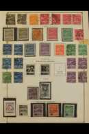 LOCAL PRIVATE AIR COMPANIES 1927-1934 Attractive Mint & Used Collection On Leaves, Includes CONDOR 1927 Set Used, Plus M - Sonstige & Ohne Zuordnung