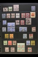 1885-1912 INTERESTING USED COLLECTION Presented On A Stock Page & Includes 1885-88 Set, 1887-96 Set Plus Additional 80pa - Brits-Levant