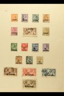 1921 Surcharges Complete Set Inc Both Shades Of 45pi On 2s6d, SG 41/50 & 48b, And "LEVANT" Overprints Complete Set, SG L - Britisch-Levant