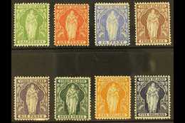 1899 St Ursula Complete Definitive Set, SG 43/50, Fine Mint. (8 Stamps) For More Images, Please Visit Http://www.sandafa - Britse Maagdeneilanden