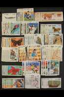 1989-2001 SUPERB NEVER HINGED MINT COLLECTION On Stock Pages, ALL DIFFERENT Complete Sets & Mini-sheets. Excellent Condi - Cambodia