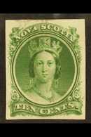 1860 10c Green Plate Proof On India, Uni 12TCxi, Fine With Even Margins All Round. For More Images, Please Visit Http:// - Autres & Non Classés