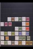 1912-54 FINE MINT COLLECTION We Note 1912-25 To 5r With Additional Shades Or Papers, Range Of "War Stamp" Ovpts, 1921-32 - Ceilán (...-1947)