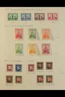 NORTH EASTERN PROVINCES 1946 - 48 Small Mint Collection Written Up On Pages With Each Stamp Identified By SG Number. Som - Andere & Zonder Classificatie