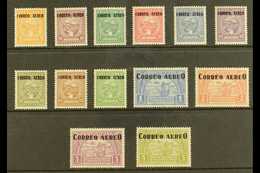 1932 "CORREO AEREO" Air Overprints Complete Set (Scott C83/95, SG 413/25), Fine Mint, Very Fresh. (13 Stamps) For More I - Colombie