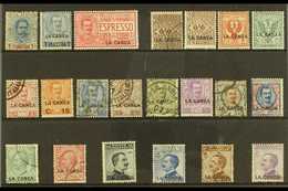 ITALIAN POST OFFICES 1900-12 COMPLETE Run Of Issues, Either Mint Or Used, SG 1/19 & E1. Good To Fine Condition (21 Stamp - Sonstige & Ohne Zuordnung