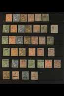 1895-1965 COLLECTION On Stock Pages, Mostly All Different Mint & Used Stamps, Includes 1895 Set, Various 1900's Overprin - Ethiopie