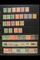 1891-1969 MINT COLLECTION CAT £1000+ Presented On Stock Pages. Includes QV To 1s, KEVII To 6d (some Without Gum/small Fa - Islas Malvinas