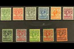 1929-37 Whale And Penguins Set Complete, SG 116/126, Very Fine Mint (11 Stamps) For More Images, Please Visit Http://www - Islas Malvinas