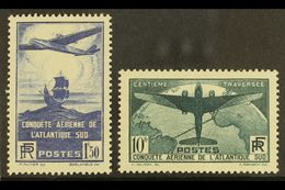 1936 Atlantic Crossing Set, Yv 320/21, Very Fine Mint (2 Stamps) For More Images, Please Visit Http://www.sandafayre.com - Andere & Zonder Classificatie