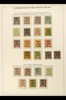 NEW CALEDONIA 1903-1907 Fresh And Attractive Collection On Leaves, Mint And Used, Generally Fine Condition. With 1903 An - Other & Unclassified