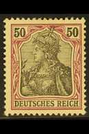 1902 Black & Purple On Rose (Michel 76, SG 75, Never Hinged Mint, Very Fresh, Expertized Hennies BPP. For More Images, P - Sonstige & Ohne Zuordnung