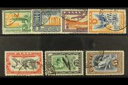 1933 Air, Aeroespresso Co Set, SG 461/467, Mi. 355/361, Fine Cds Used. (7) For More Images, Please Visit Http://www.sand - Otros & Sin Clasificación