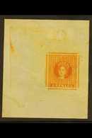 FORGERY PROOF Strike Of A Jeffreys Forgery In Orange With Large Margins, Couple Of Creases, Interesting Item. For More I - Granada (...-1974)