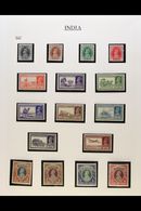 1937-52 KGVI  MINT COLLECTION Presented In Mounts On Pages, Inc 1937-40 Set To 10r, 1940-43 Set, 1946 Victory Set & 1949 - Otros & Sin Clasificación