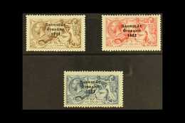 1922-23 2s6d, 5s & 10s Seahorses Opt'd By Thom, SG 64/66, Very Fine Mint (3 Stamps) For More Images, Please Visit Http:/ - Autres & Non Classés