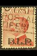 PUBLICITY ENVELOPE STAMP. BUSTE LETTERE POSTALI 1922-23 60c Carmine-lake With "B.L.P." Litho Overprint In Black (Sassone - Non Classés