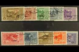 DODECANESE ISLANDS SIMI 1932 Garibaldi Set, SG 89/98, Sassone S.81, Very Fine Used (10). For More Images, Please Visit H - Otros & Sin Clasificación