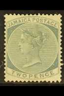 1883-97 2d Grey, SG 20, Mint With Good Colour And Perfs, Part Gum. For More Images, Please Visit Http://www.sandafayre.c - Jamaïque (...-1961)