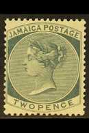 1883-97 2d Slate, SG 20a, Fine Never Hinged Mint. For More Images, Please Visit Http://www.sandafayre.com/itemdetails.as - Jamaïque (...-1961)