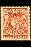 1897 4r Carmine, SG 95, Fresh Mint, Diagonal Crease Not Visible From The Front And Lovely Appearance. Cat £500 For More  - Vide