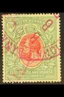 1912 50r Dull Rose Red And Greyish Green, SG 61, Fine Used With Red Fiscal Cancels. For More Images, Please Visit Http:/ - Vide