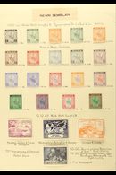 NEGRI SEMBILAN 1935 - 79 Complete Mint Collection On Pages With 1935-41 Set Complete, 1948 Wedding, 1949-55 Arms Set Com - Other & Unclassified