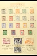 NEGRI SEMBILAN 1935 - 79 Complete Mint Collection On Pages With 1935-41 Set Complete, 1948 Wedding, 1949-55 Arms Set Com - Altri & Non Classificati