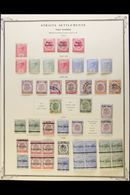 NEGRI SEMBILAN 1891-1961 MINT & USED COLLECTION On Pages, Inc 1891-94 Sets (x2) Mint Inc 5c (x3), 1895-99 2c (x2) & 10c  - Andere & Zonder Classificatie