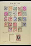 NEGRI SEMBILAN 1949-1970 FINE USED COLLECTION Presented On Album Pages With The 1949-55 "Arms" Definitive Set (less 40c) - Other & Unclassified