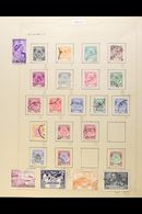 PERLIS 1948-68 ALL DIFFERENT USED COLLECTION On Album Pages. Includes 1951-55 Definitives Range With Most Values To $5,  - Sonstige & Ohne Zuordnung
