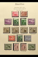 1953-1974 DELIGHTFUL MINT COLLECTION Very Fine Condition, Mostly Never Hinged. Strongly Represented For The Period Inclu - Mauritius (...-1967)
