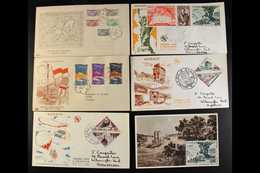 FIRST DAY COVERS 1951-1956 All Different Collection Of Illustrated First Day Covers, Mostly With Cacheted Addresses Or U - Other & Unclassified