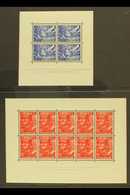 1942 Netherlands Legion Fund Both Miniature Sheets (SG MS569a/b, NVPH 402B & 403B) Never Hinged Mint. (2 Min Sheets) For - Other & Unclassified