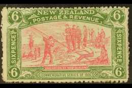 1906 Exhibition 6d Pink And Olive Green SG 373, Fine Mint  For More Images, Please Visit Http://www.sandafayre.com/itemd - Other & Unclassified