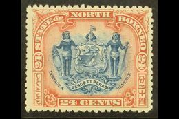 1897 24c Blue & Lake, Perf 13½-14, SG 111, Very Fine Mint For More Images, Please Visit Http://www.sandafayre.com/itemde - Noord Borneo (...-1963)