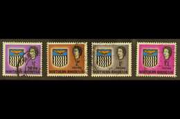 1963 ½d, 2d, 1s & 1s3d Parting In Hair VARIETY, SG 75c, 77c, 82c, 83c, Used, ½d Pin Hole (4). For More Images, Please Vi - Rhodésie Du Nord (...-1963)