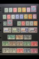 1908-1964 VERY FINE MINT COLLECTION Presented On Stock Pages & QEII On Album Pages. Includes 1908 Set To 2s6d, 1913-21 R - Nyasaland (1907-1953)