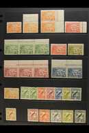 1915-1939 INTERESTING MINT SELECTION Presented On A Pair Of Stock Pages. Includes 1925 Native Village Range To 6d Inc Im - Papua Nuova Guinea