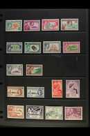 1940-1951 KGVI COMPLETE VERY FINE MINT A Delightful Complete Basic Run From SG 1 Right Through To SG 16. Fresh And Attra - Pitcairneilanden