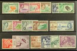 1940-52 KGVI COMPLETE MINT Collection On A Stock Card, SG 1/16, Fine Mint (18 Stamps) For More Images, Please Visit Http - Pitcairn Islands