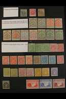 1892-1911 FRESH MINT COLLECTION A Most Useful Collection With Many Elusive Issues, Presented On A Series Of Stock Pages. - Altri & Non Classificati