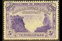 1905 5s Violet, Victoria Falls, SG 99, Very Fine Mint. For More Images, Please Visit Http://www.sandafayre.com/itemdetai - Other & Unclassified